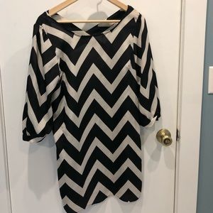 Charlotte Russe Zig-Zag dress